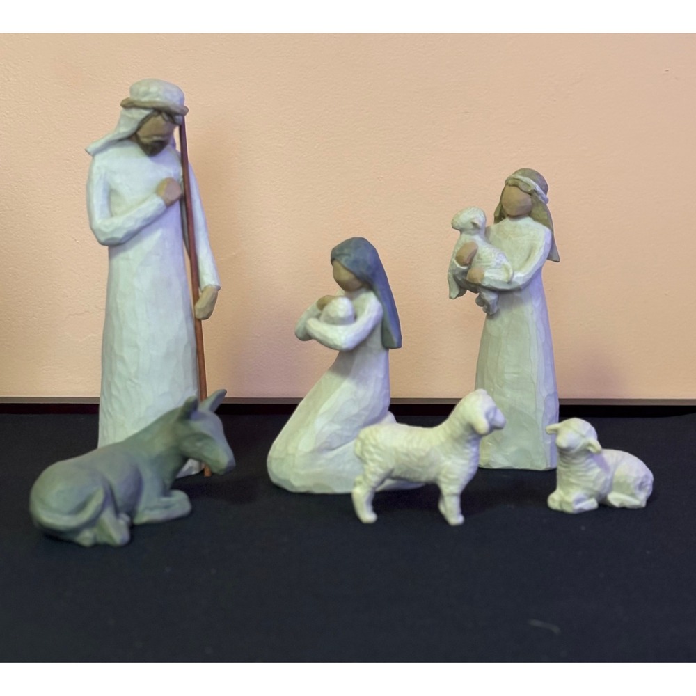 Willow Tree Nativity 6 Piece Set Susan Lordi DEMDACO 26005 Christmas Decor Box